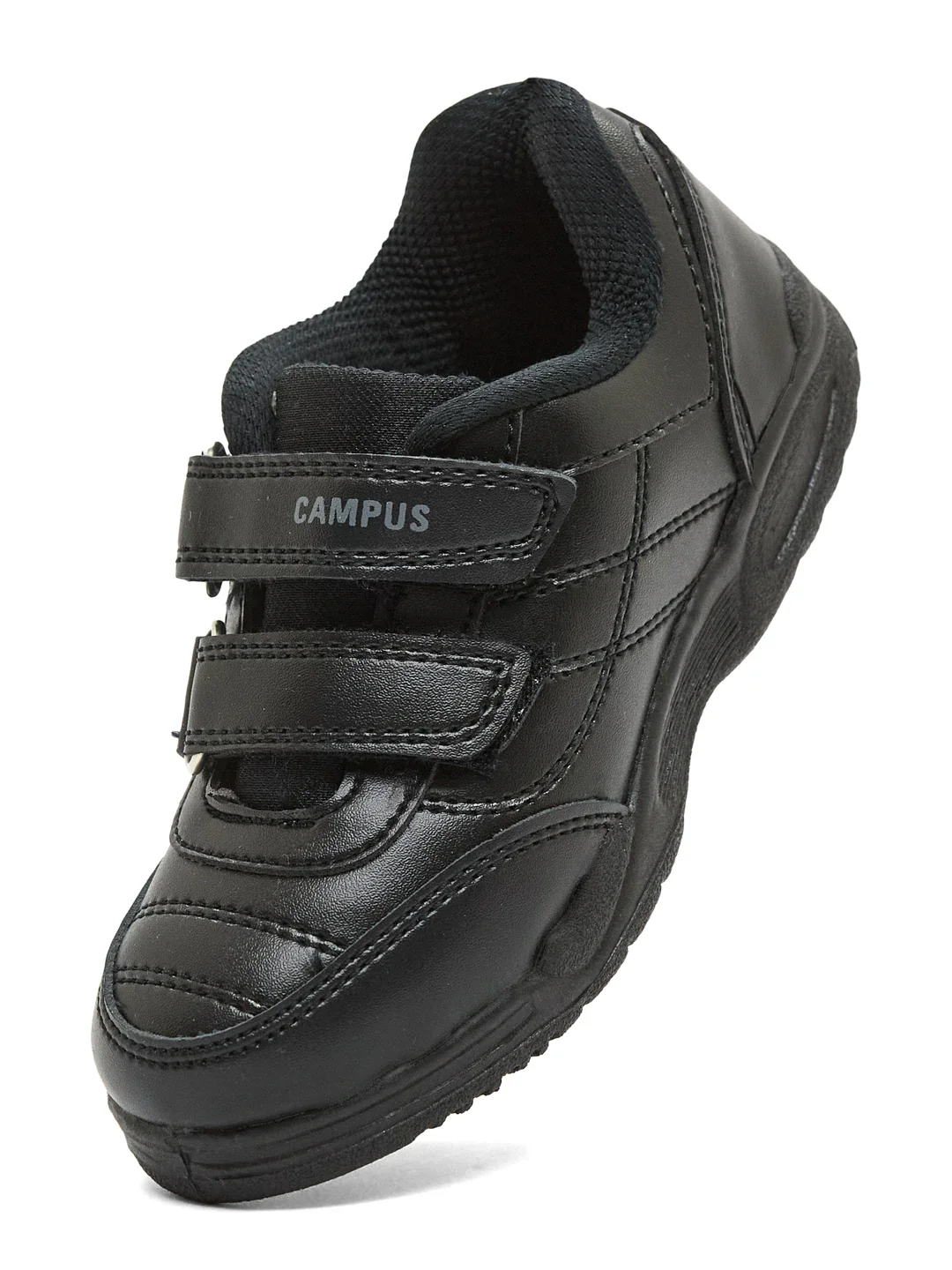 CS-26101V Black Kids School Shoes - Image 3