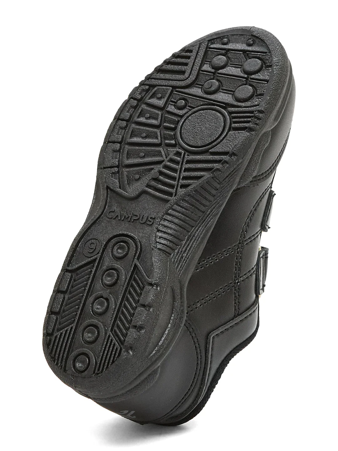 CS-26101V Black Kids School Shoes - Image 4