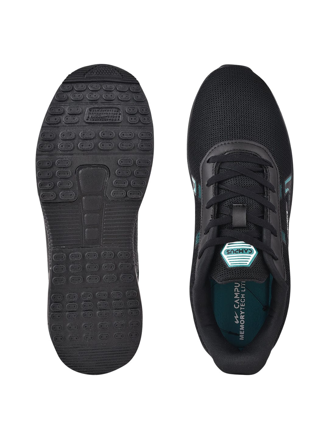 CULTURE N Black Men's Running Shoes - Image 3