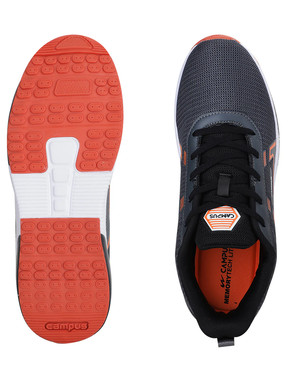CULTURE N Grey Men's Running Shoes - Image 5