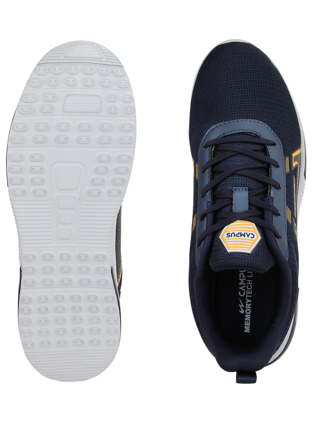 CULTURE N Navy Men's Running Shoes - Image 4