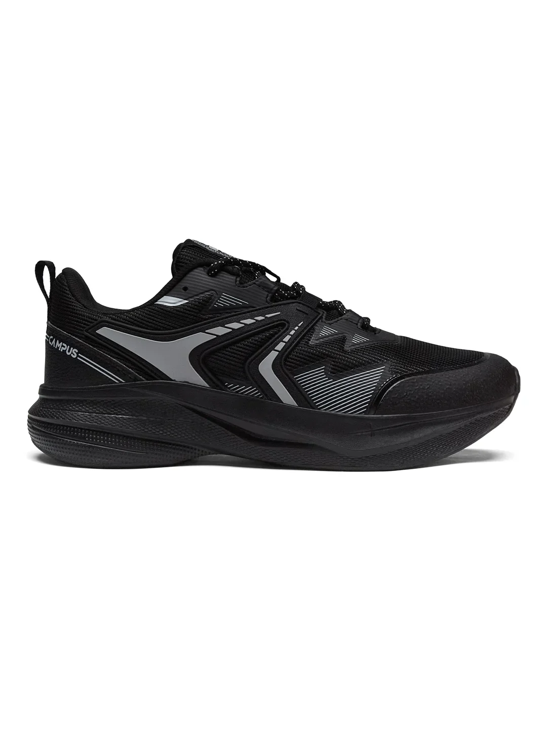 CUSTOM Black Men's Running Shoes - Image 2