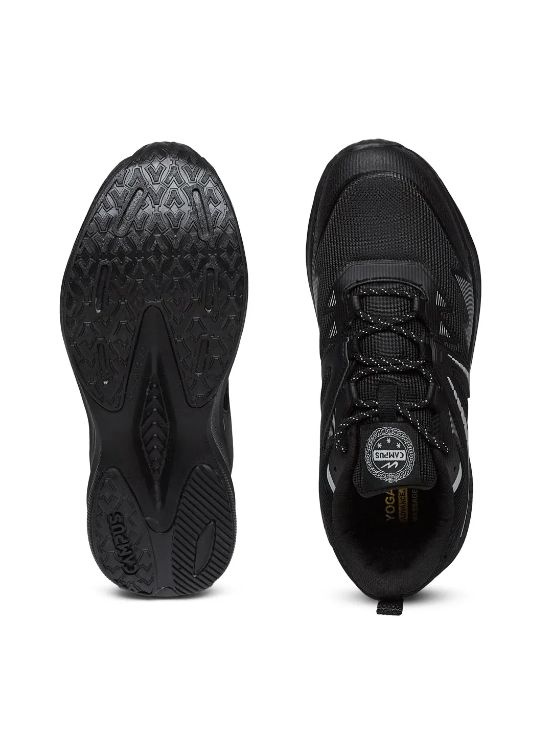 CUSTOM Black Men's Running Shoes - Image 5