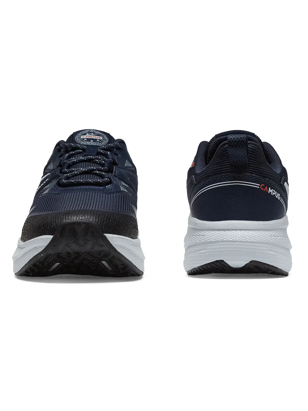 CUSTOM Navy Men's Running Shoes - Image 4
