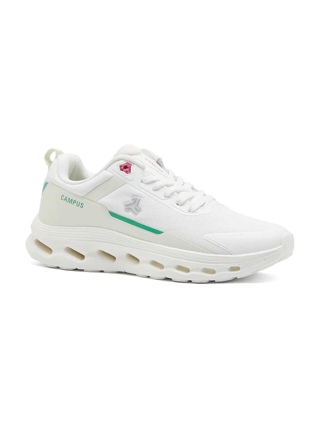 CYMBAL White Women's Running Shoes - Image 2