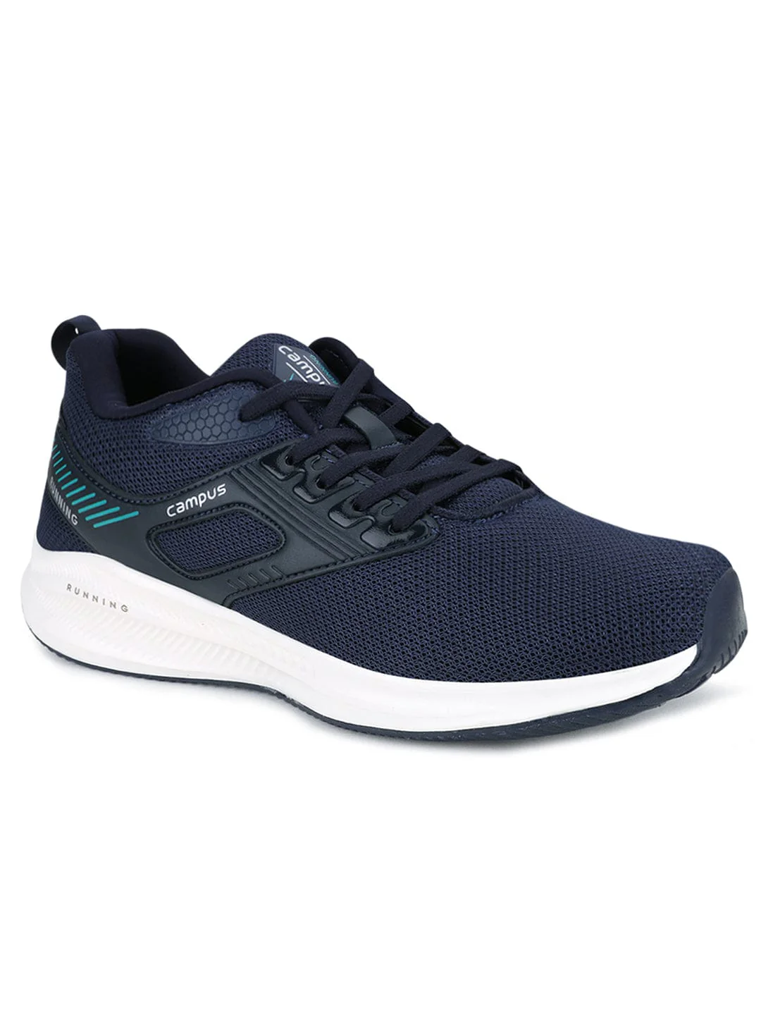 DAVIS Navy Men's Running Shoes - Image 2