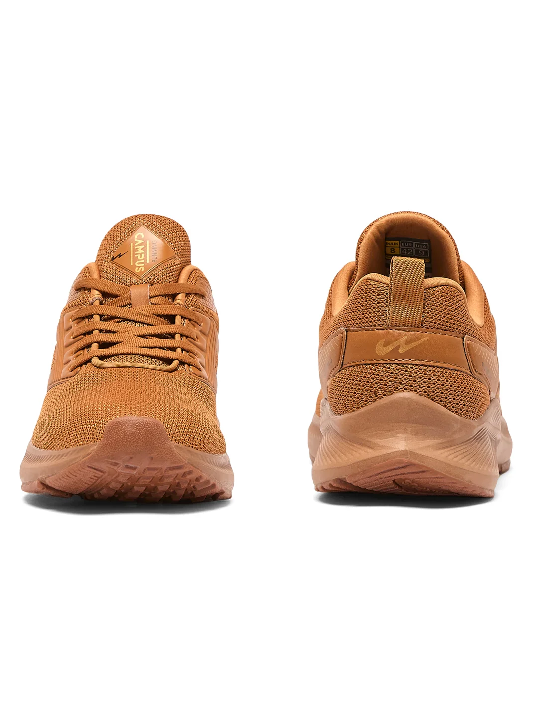 DAVIS Yellow Men's Running Shoes - Image 4