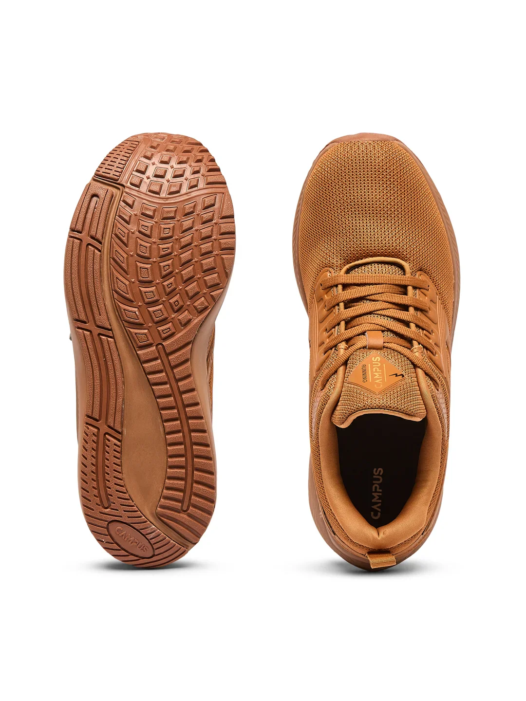 DAVIS Yellow Men's Running Shoes - Image 5