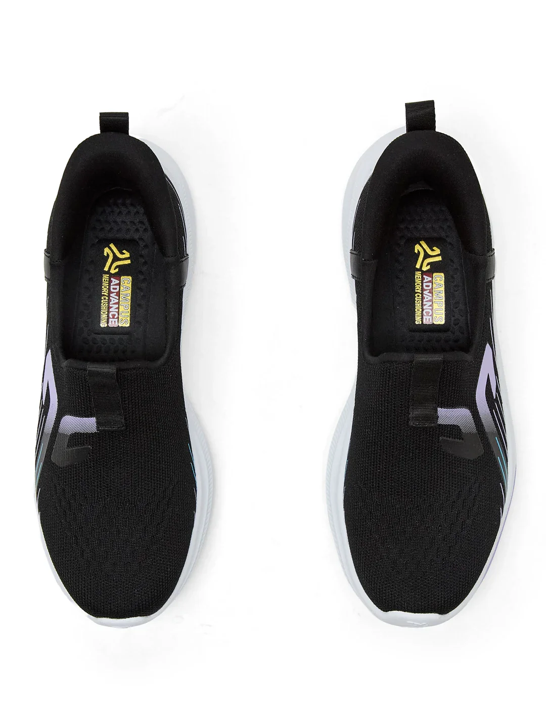 DAVO Black Women's Walking Shoes - Image 6