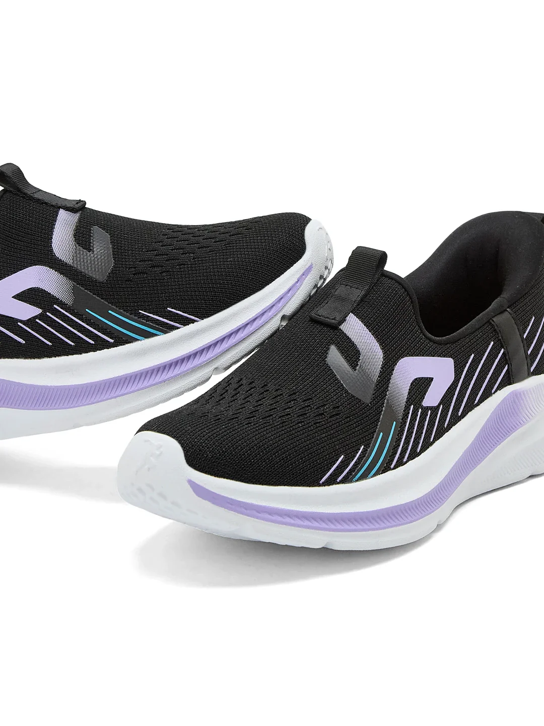 DAVO Black Women's Walking Shoes - Image 7