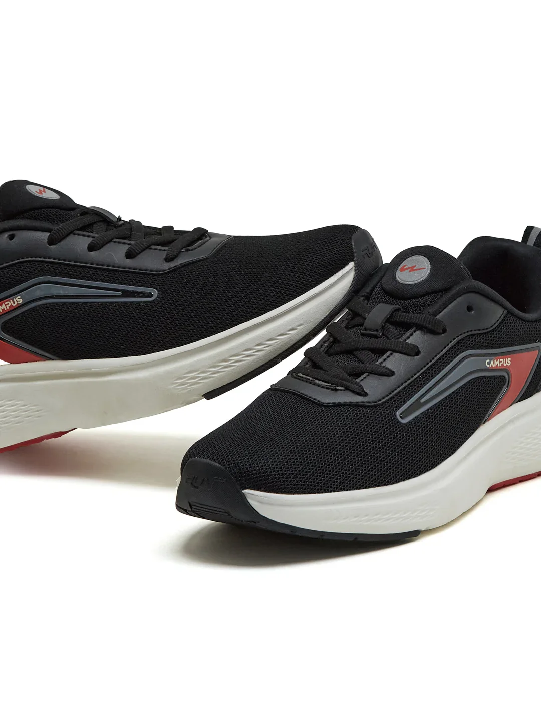 DAXTON Black Men's Running Shoes - Image 7