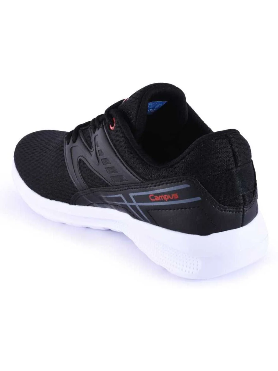 SLIDO Black Men's Running Shoes - Image 3