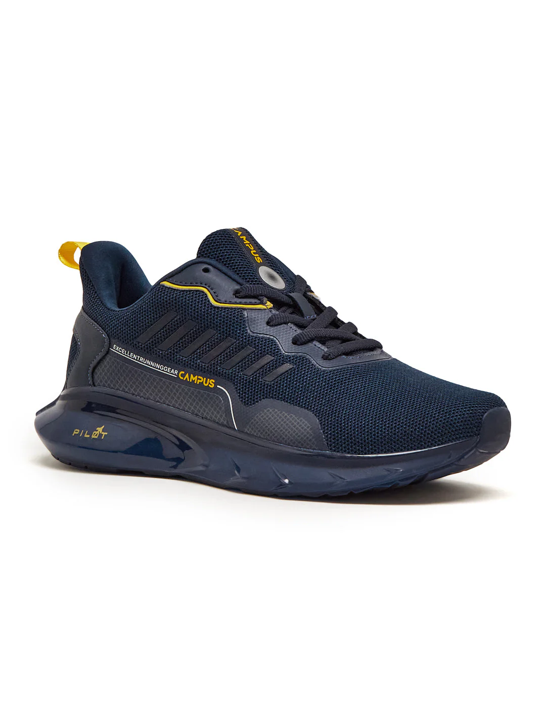 DECCAN Navy Men's Running Shoes - Image 2