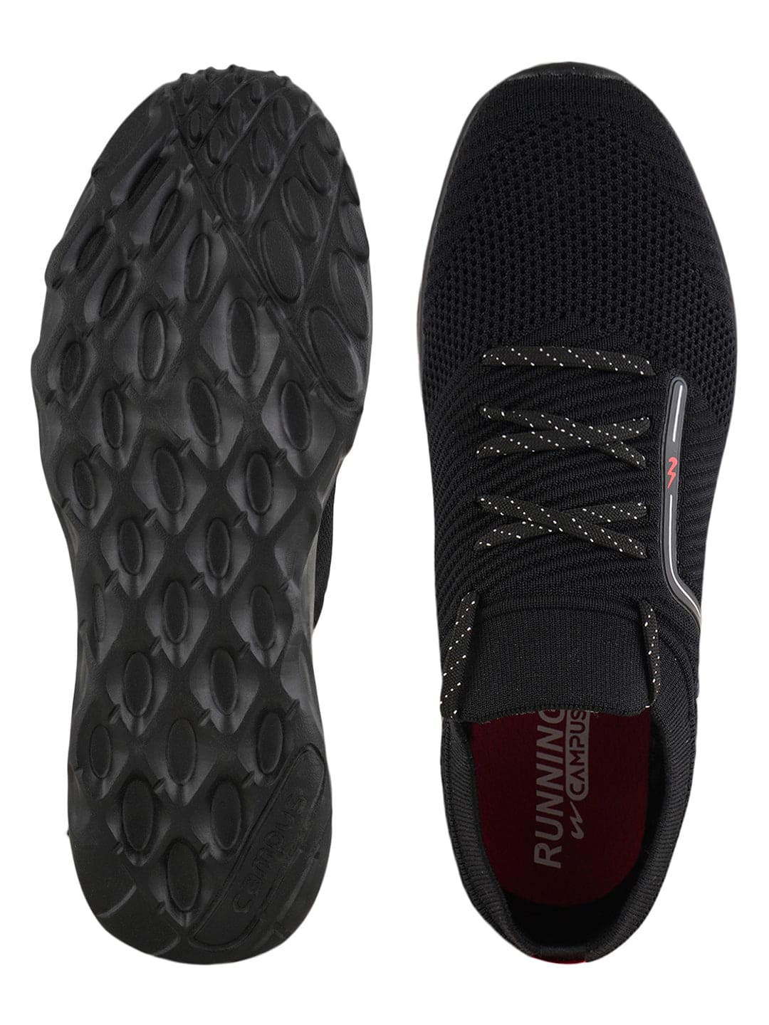 DEE Black Men's Running Shoes - Image 4