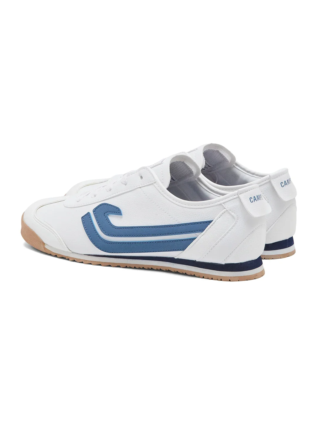 DENARO White Men's Sneakers - Image 5