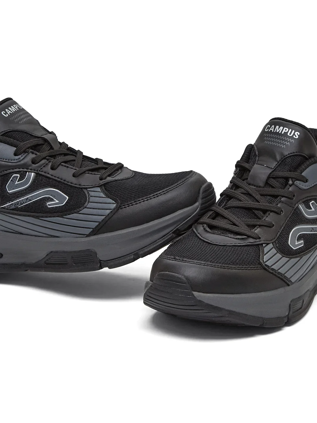 DENRO Black Men's Sneakers - Image 7