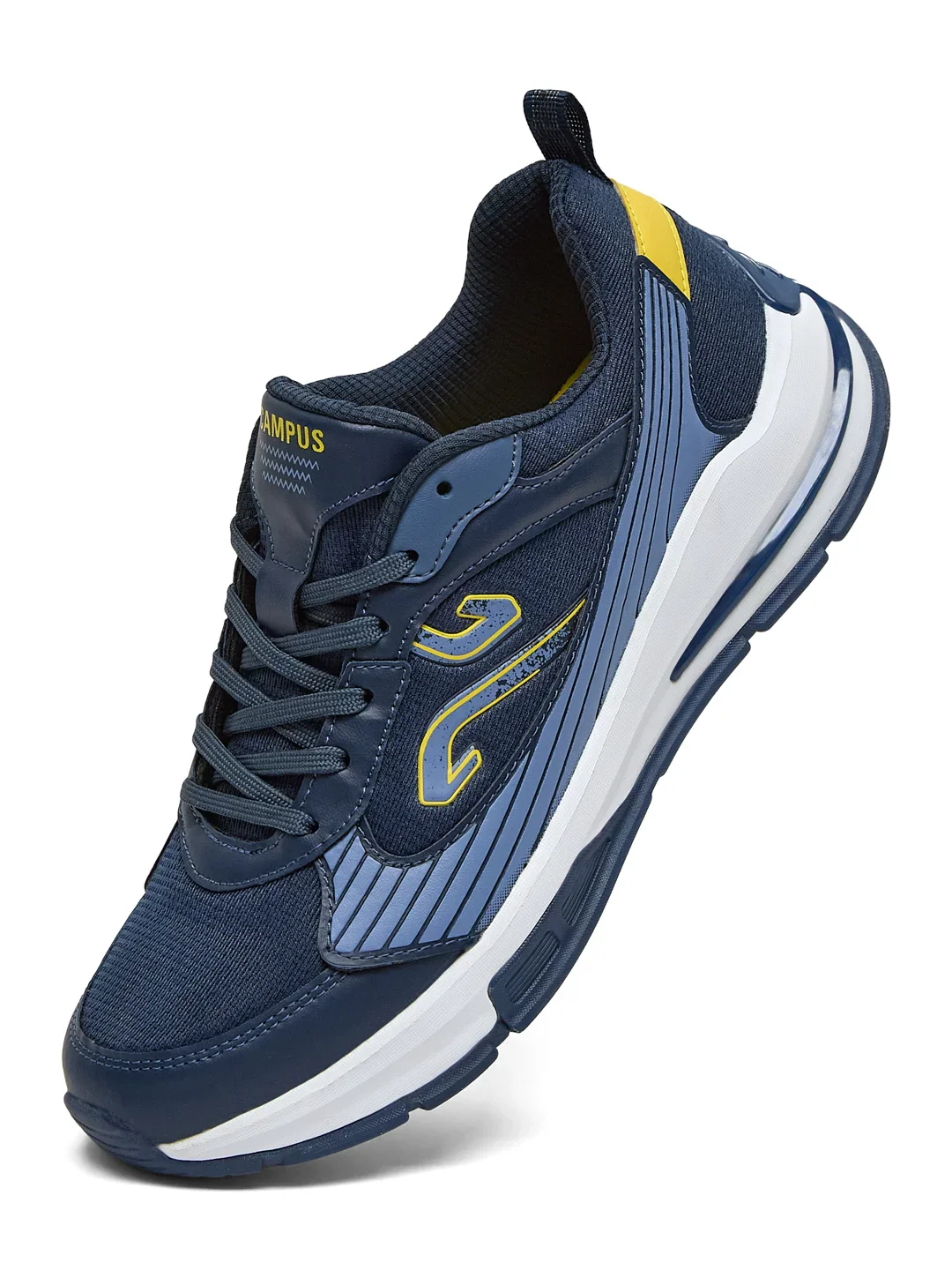 DENRO Navy Men's Sneakers - Image 3