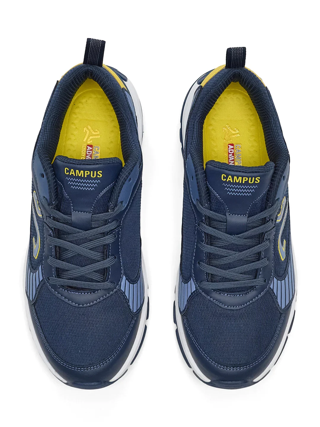 DENRO Navy Men's Sneakers - Image 6