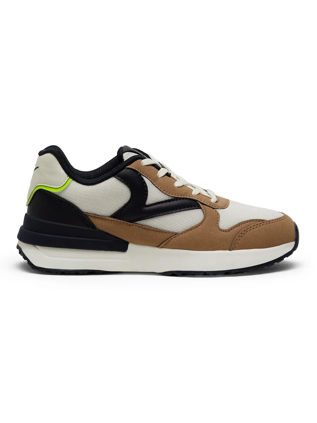 DERBI Beige Women's Sneakers - Image 2