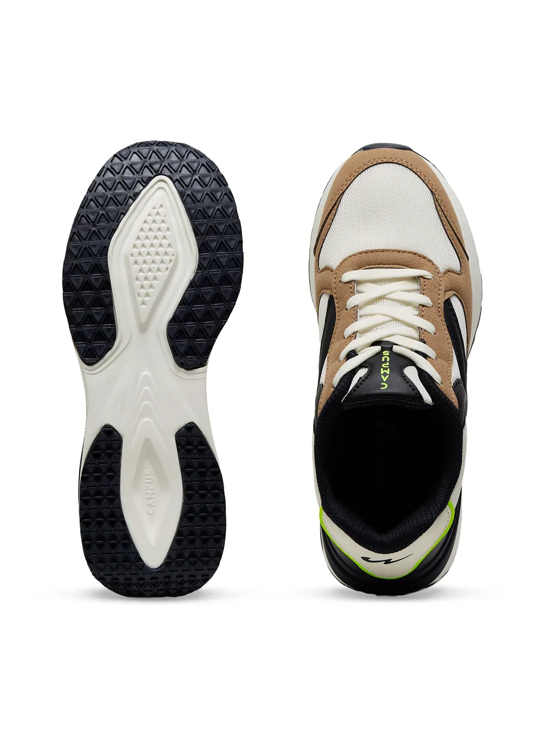 DERBI Beige Women's Sneakers - Image 5