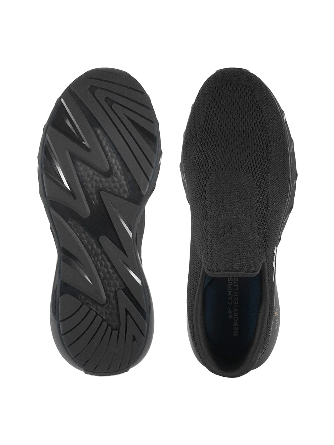 DEXTOR Black Men's Walking Shoes - Image 5