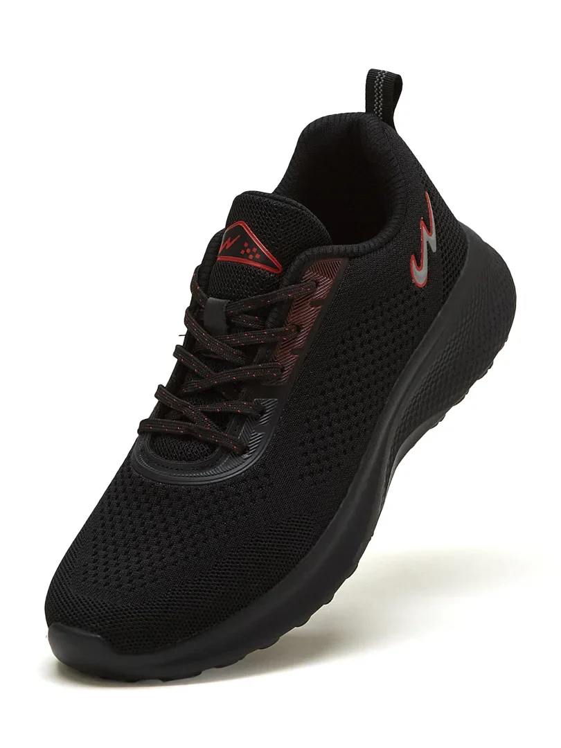 DIVIDE Black Men's Running Shoes - Image 3