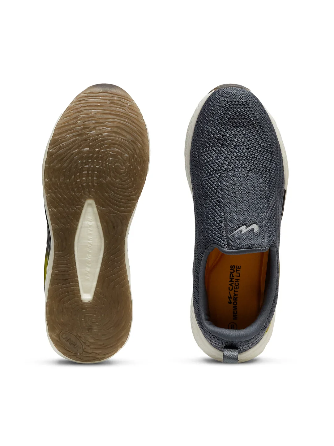 DODGE Grey Men's Walking Shoes - Image 5