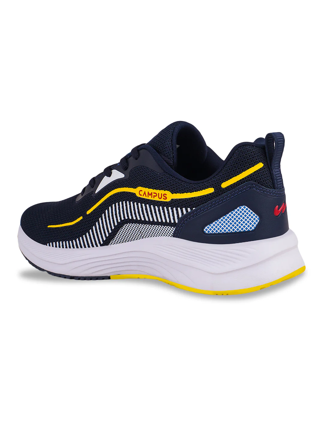 DOMINGO Navy Men's Running Shoes - Image 3