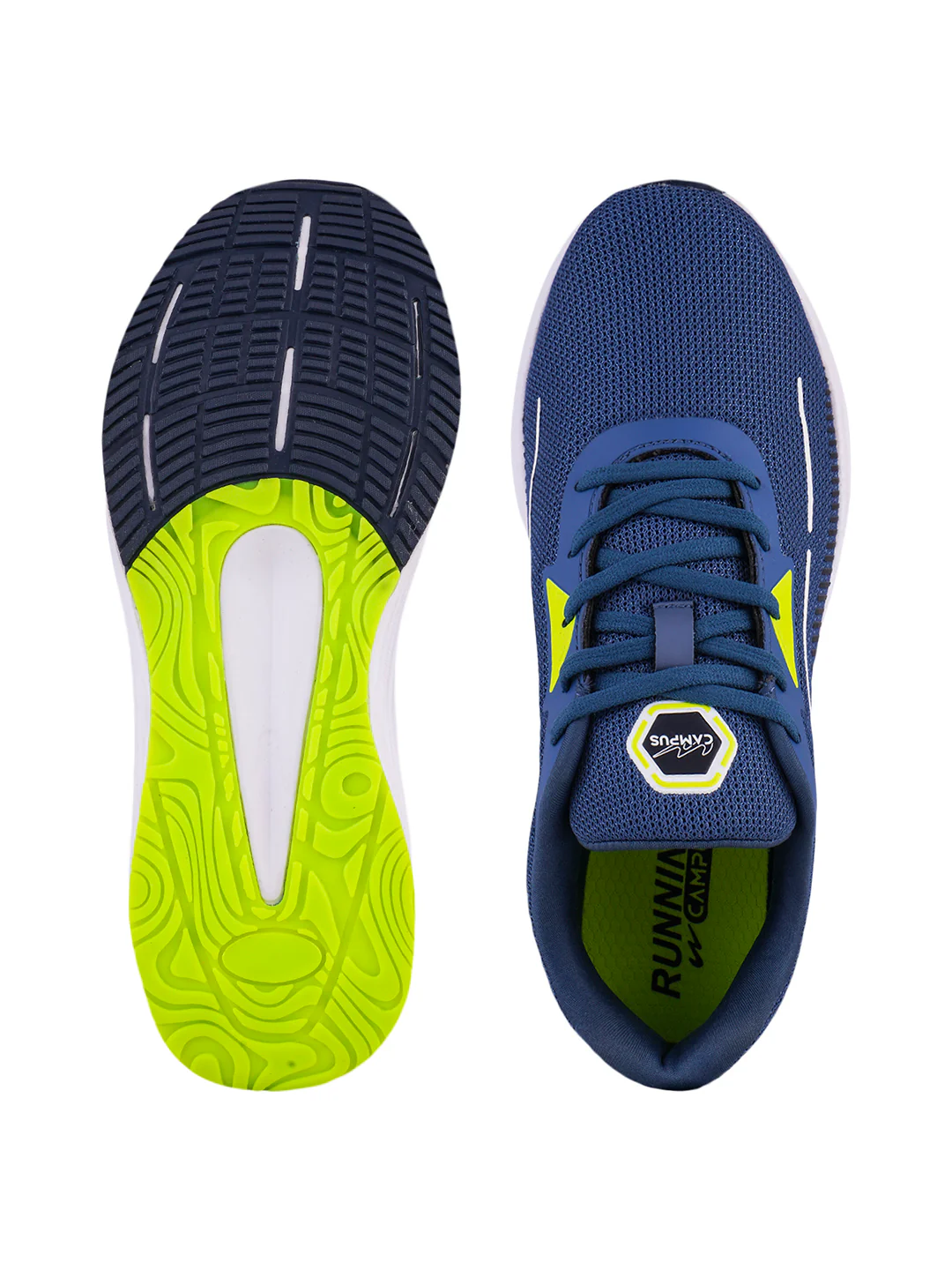 DOMINGO Blue Men's Running Shoes - Image 4