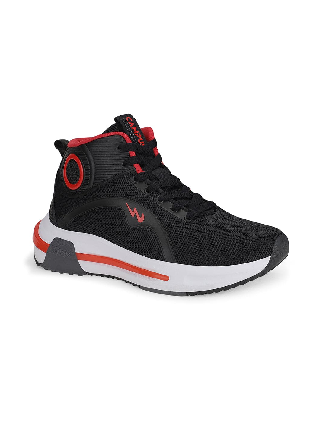 DOMS Black Men's Sneakers - Image 2