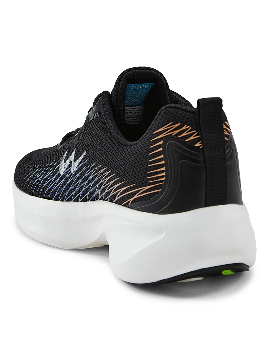DRACO Black Women's Running shoes - Image 3