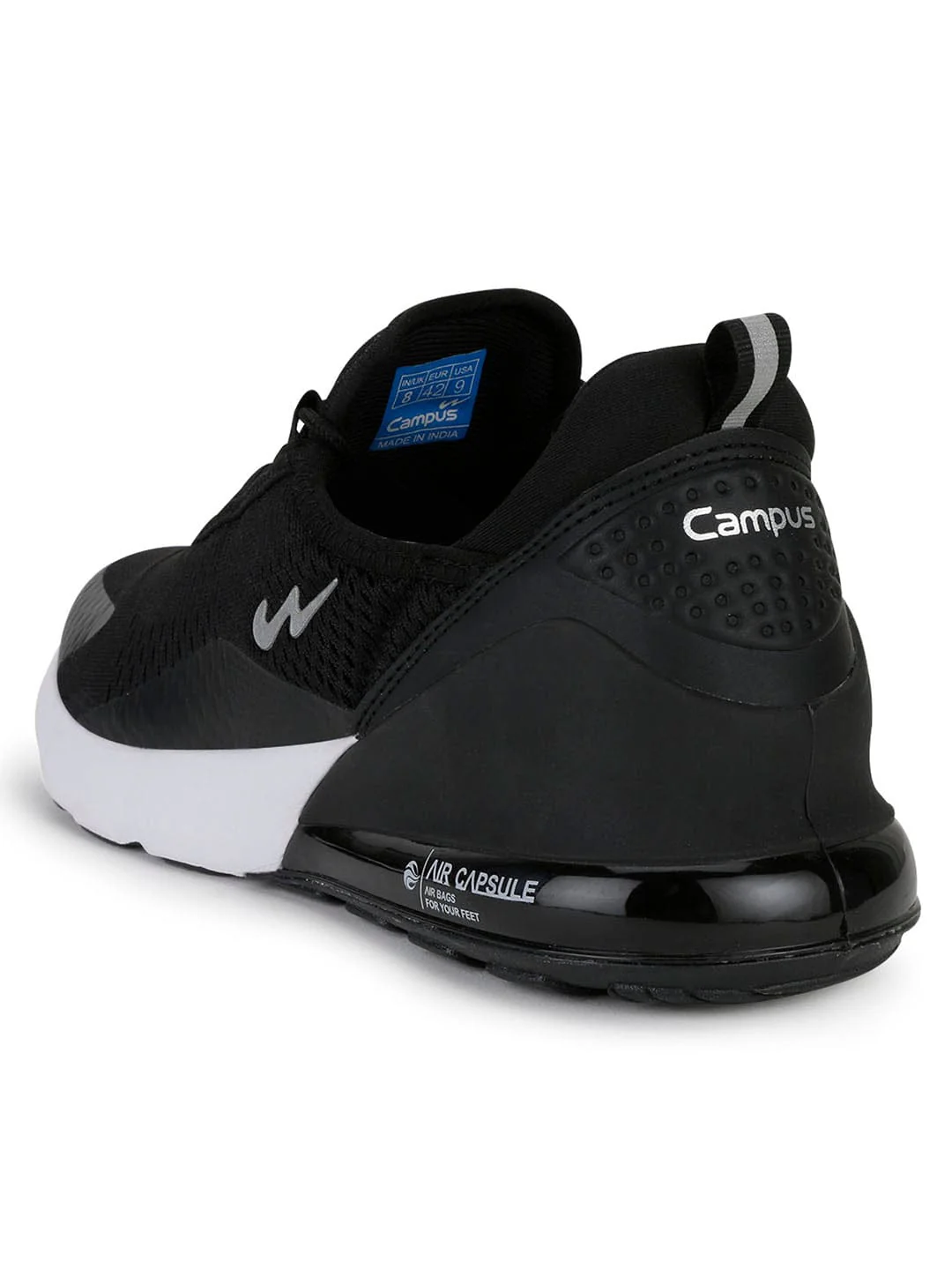 DRAGON Black Men's Running Shoes - Image 3