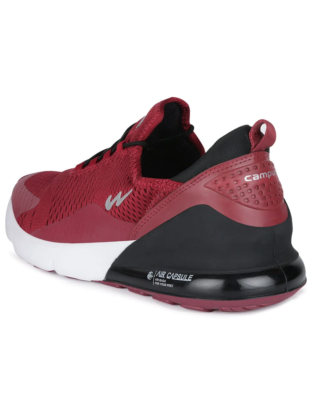 DRAGON Burgundy Men's Running Shoes - Image 3