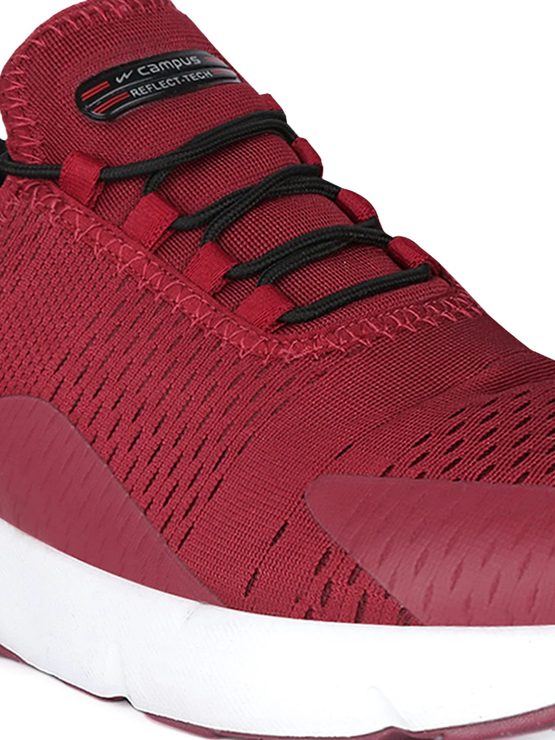 DRAGON Burgundy Men's Running Shoes - Image 5