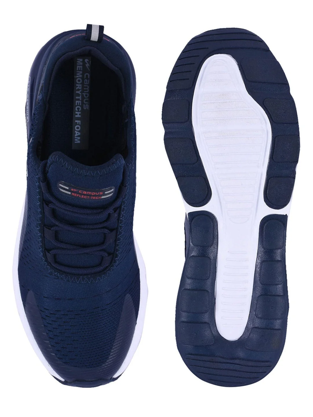DRAGON Navy Men's Running Shoes - Image 4