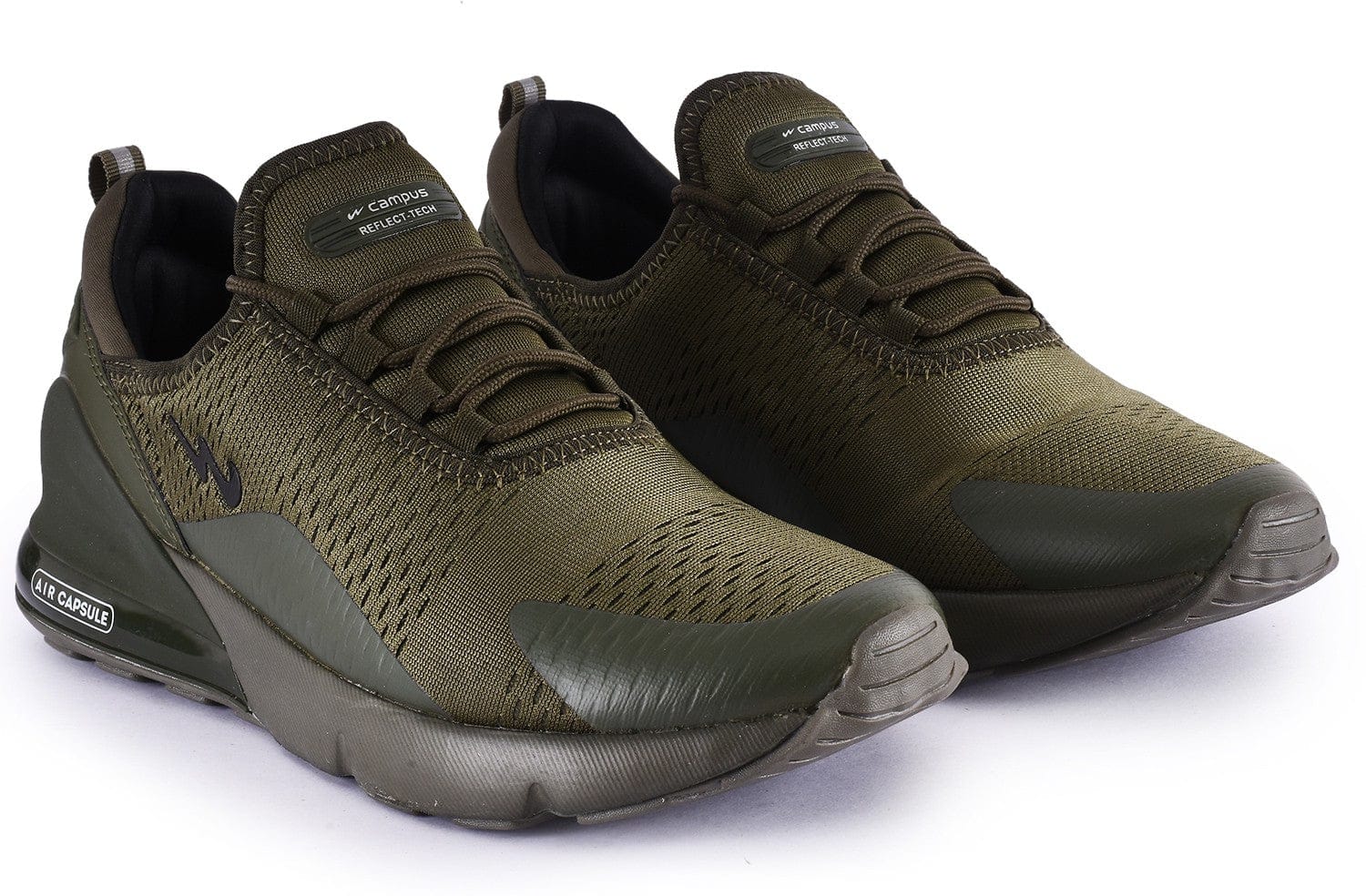 DRAGON Olive Men's Running Shoes - Image 4