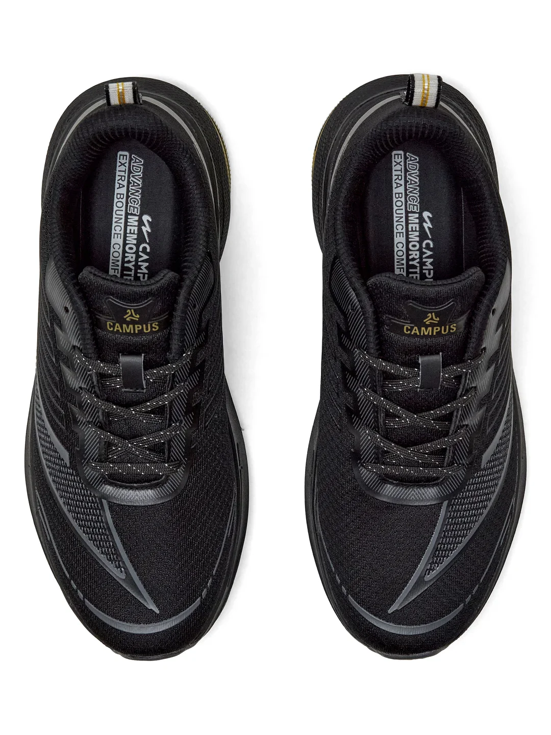 DRIVO Black Men's Running Shoes - Image 6