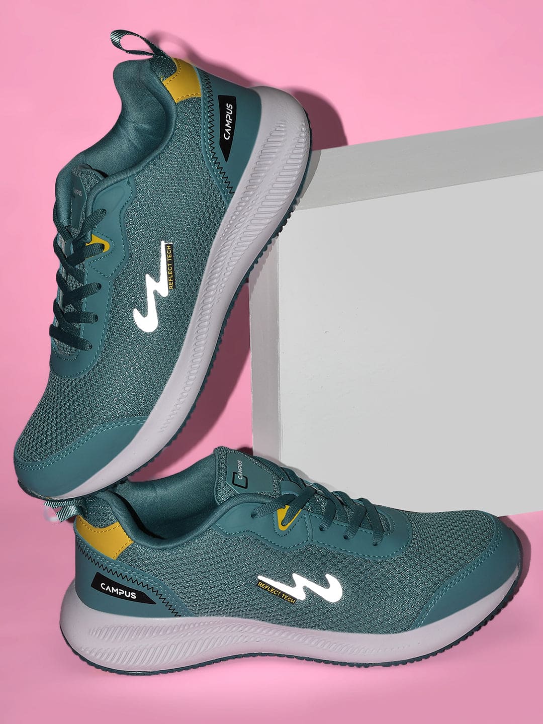 DROOL Green Men's Sports Shoes - Image 5
