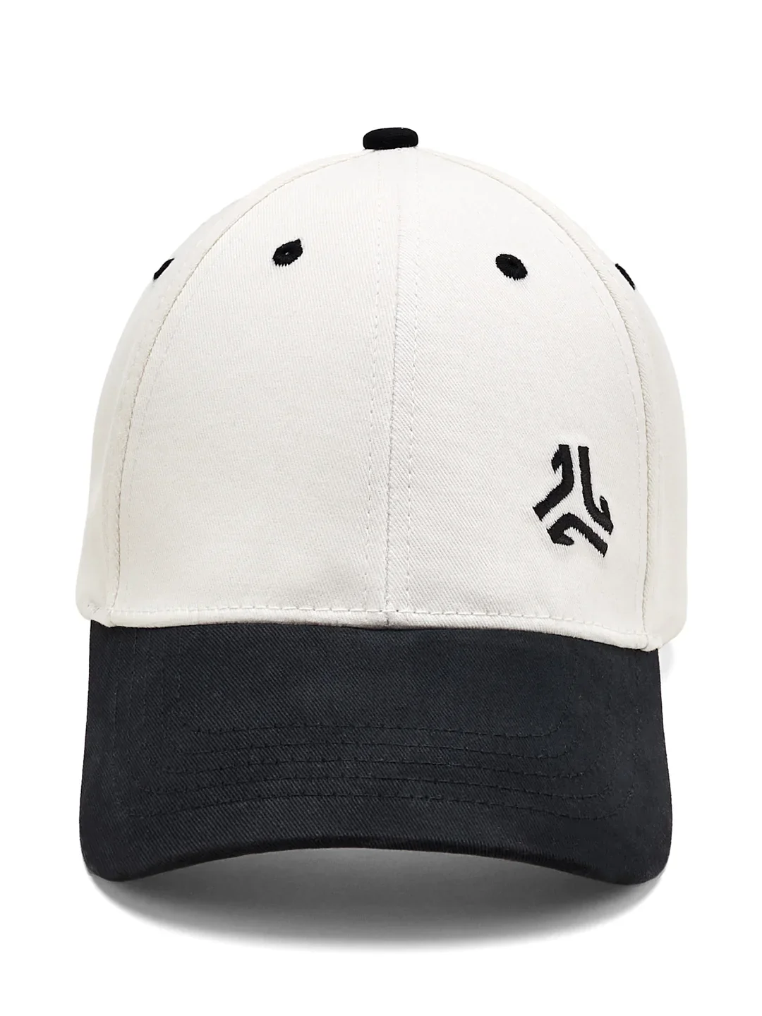 Dual Color Cotton Off White Unisex Cap - Image 7