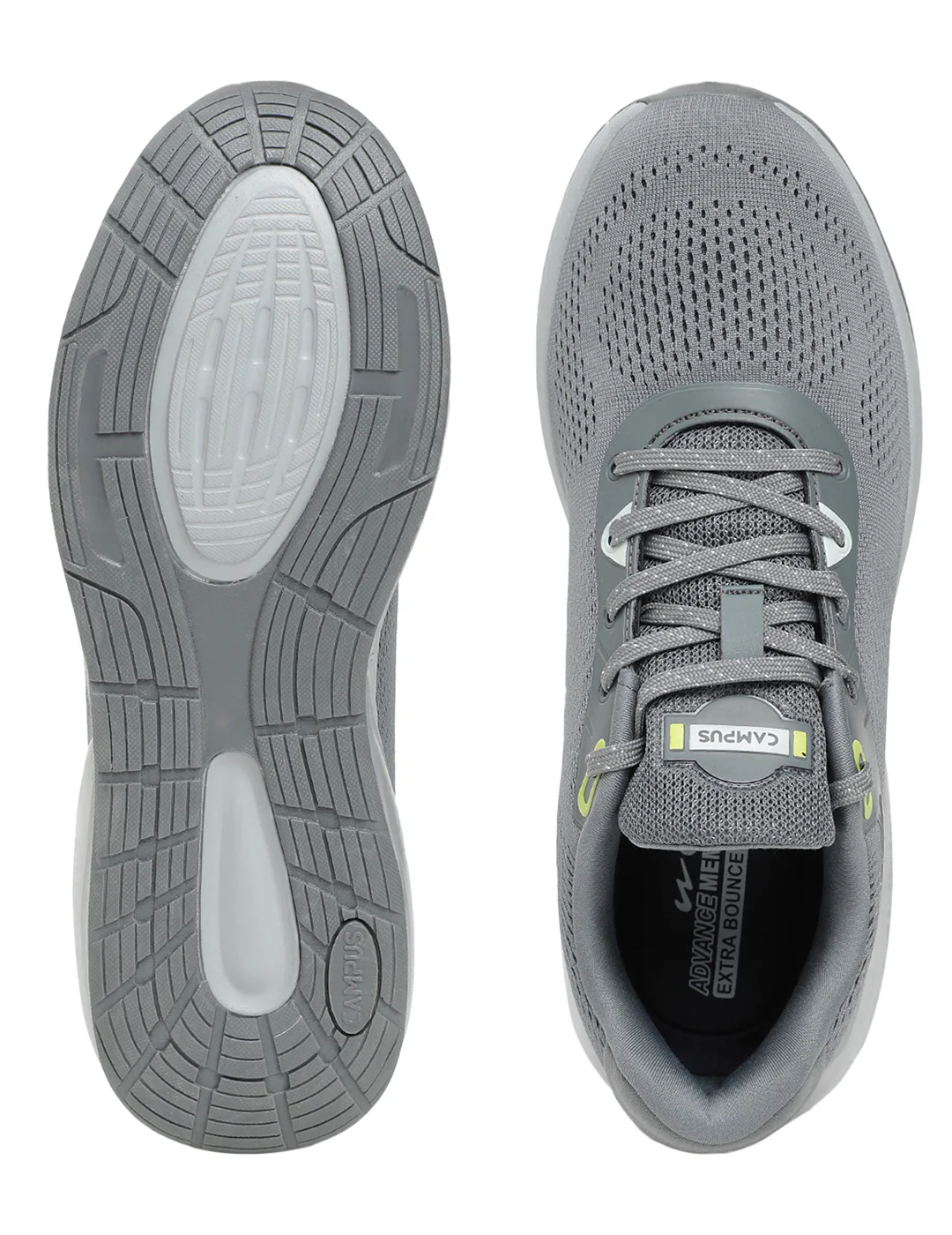 DUNK Grey Men's Sports Shoes - Image 5