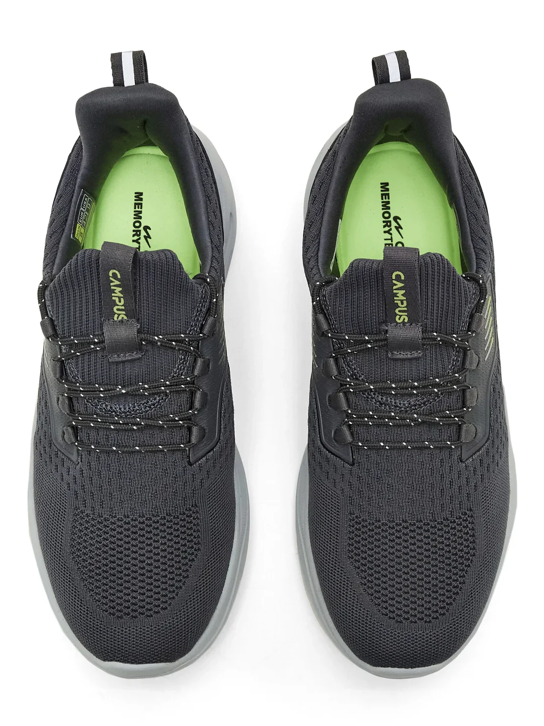 DUO Grey Men's Walking Shoes - Image 6