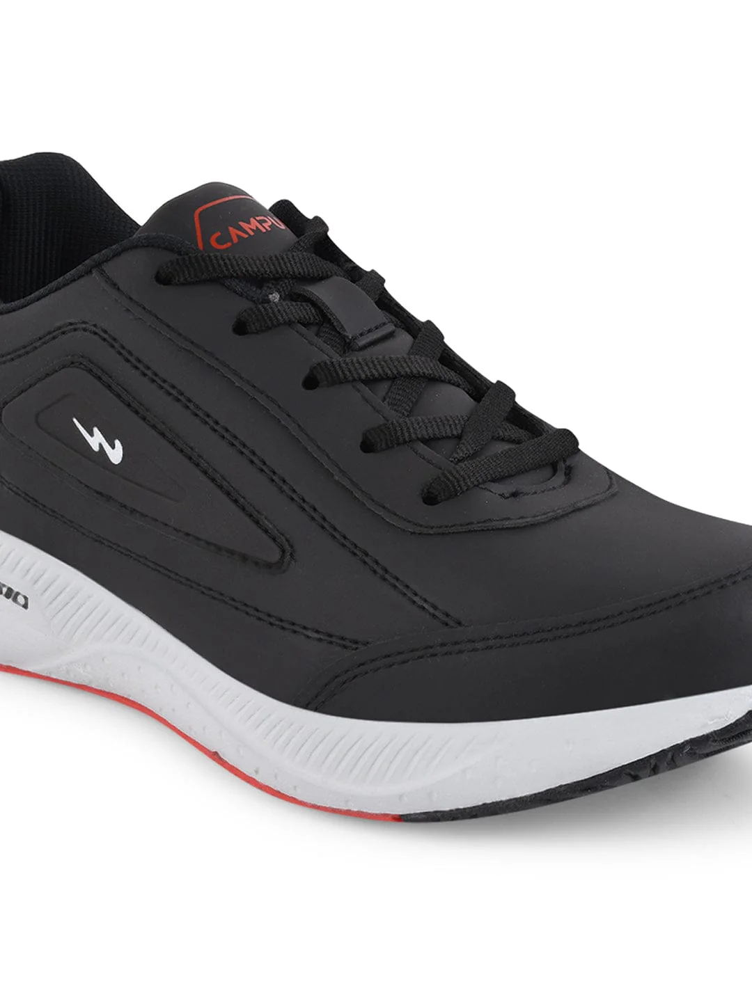 DUSK Black Men's Running Shoes - Image 5