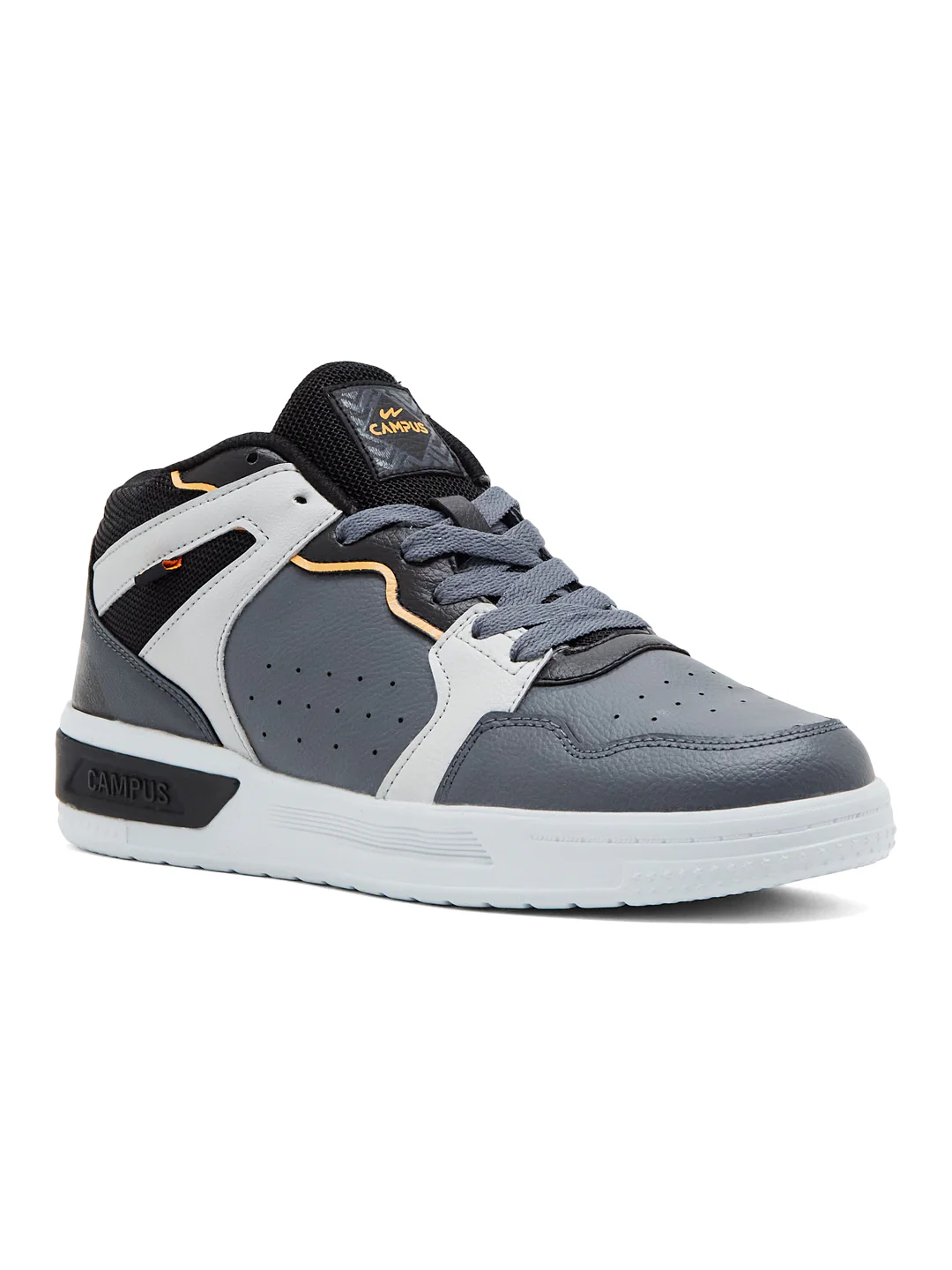 DWELT Grey Men's Sneakers - Image 2