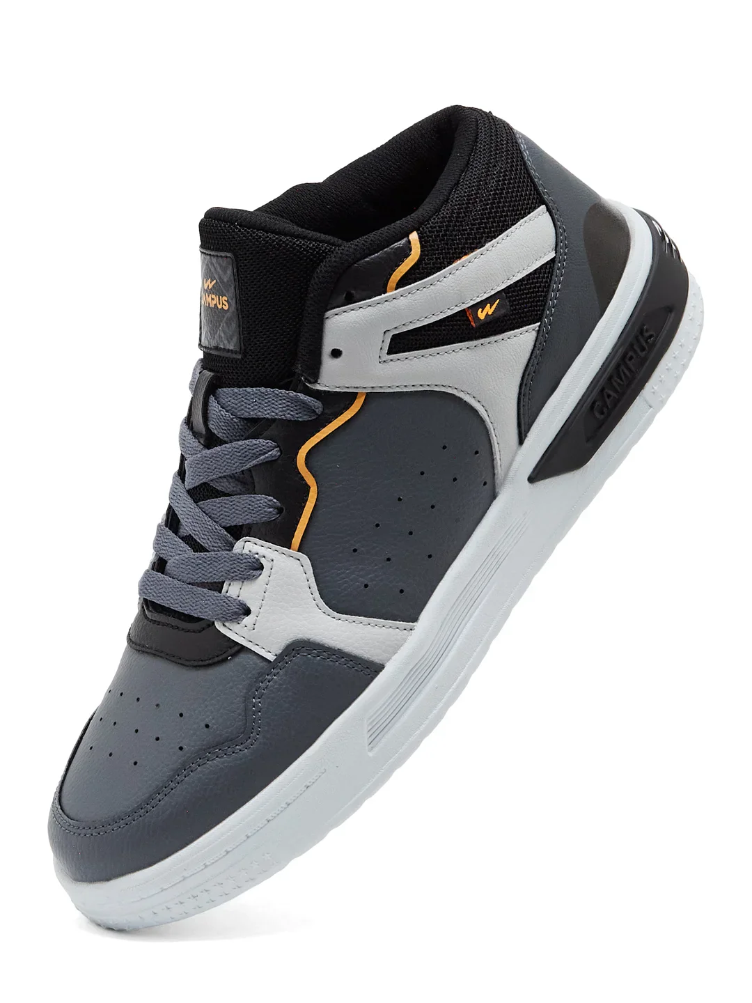 DWELT Grey Men's Sneakers - Image 3