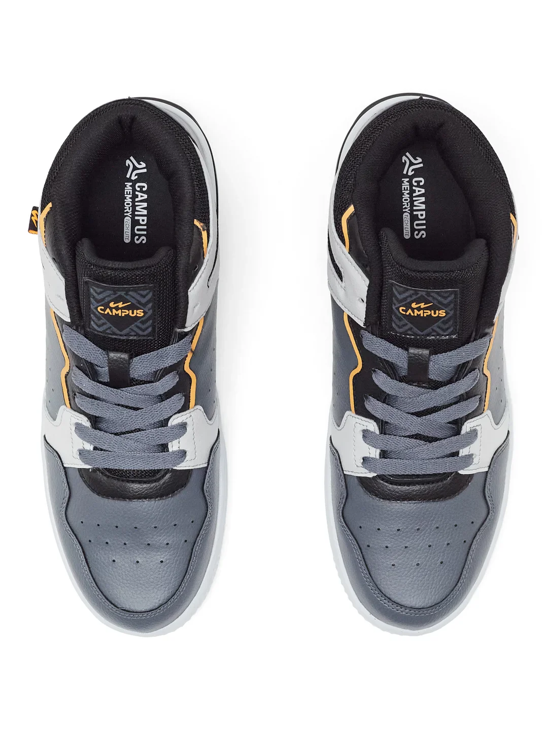 DWELT Grey Men's Sneakers - Image 6