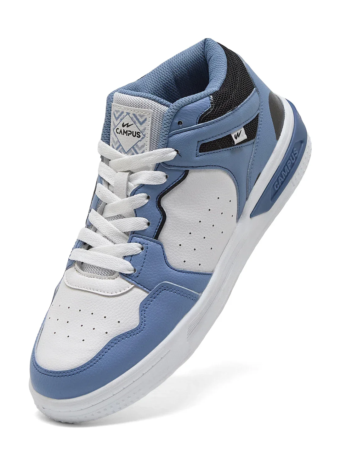DWELT White Men's Sneakers - Image 3