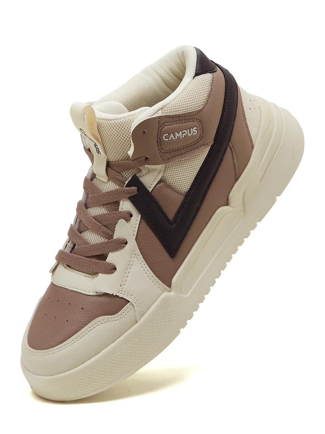 EAGLE Beige Men's Sneakers - Image 3