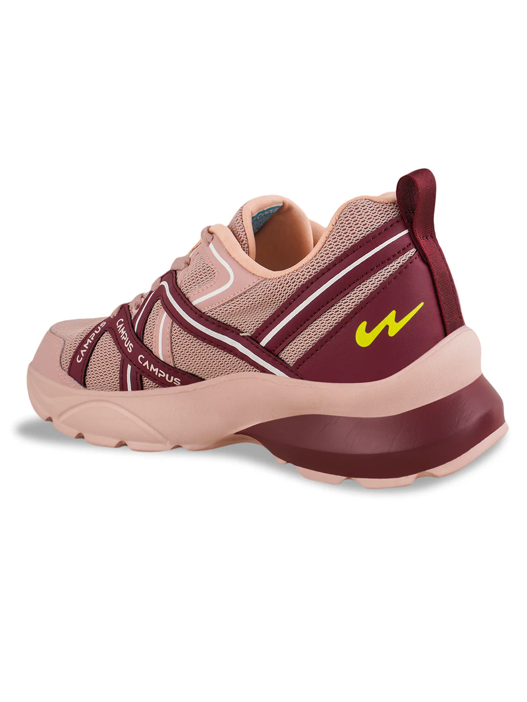 ELANA Peach Women's Sneakers - Image 3