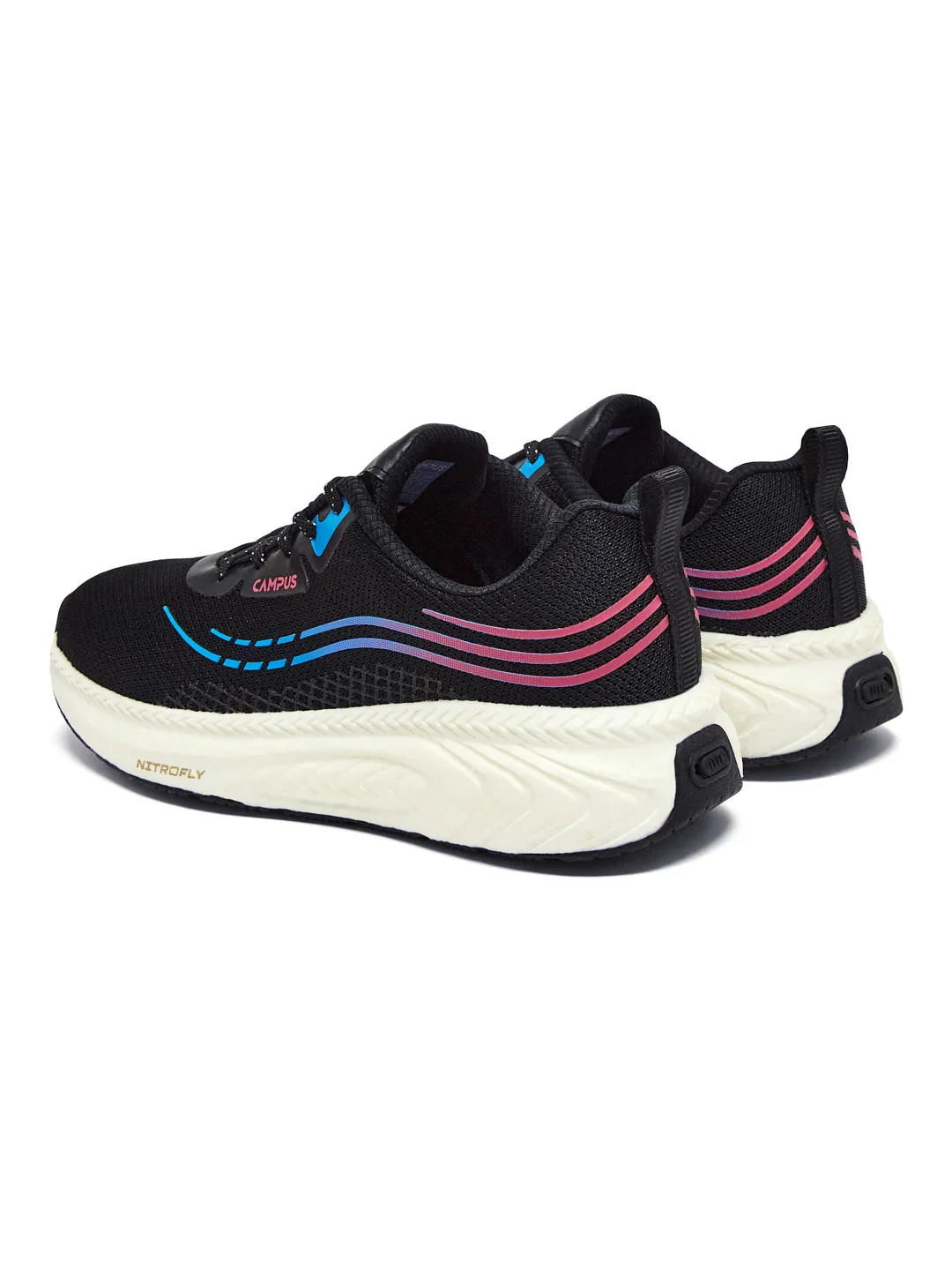 ELEGANCE Black Women's Running Shoes - Image 5