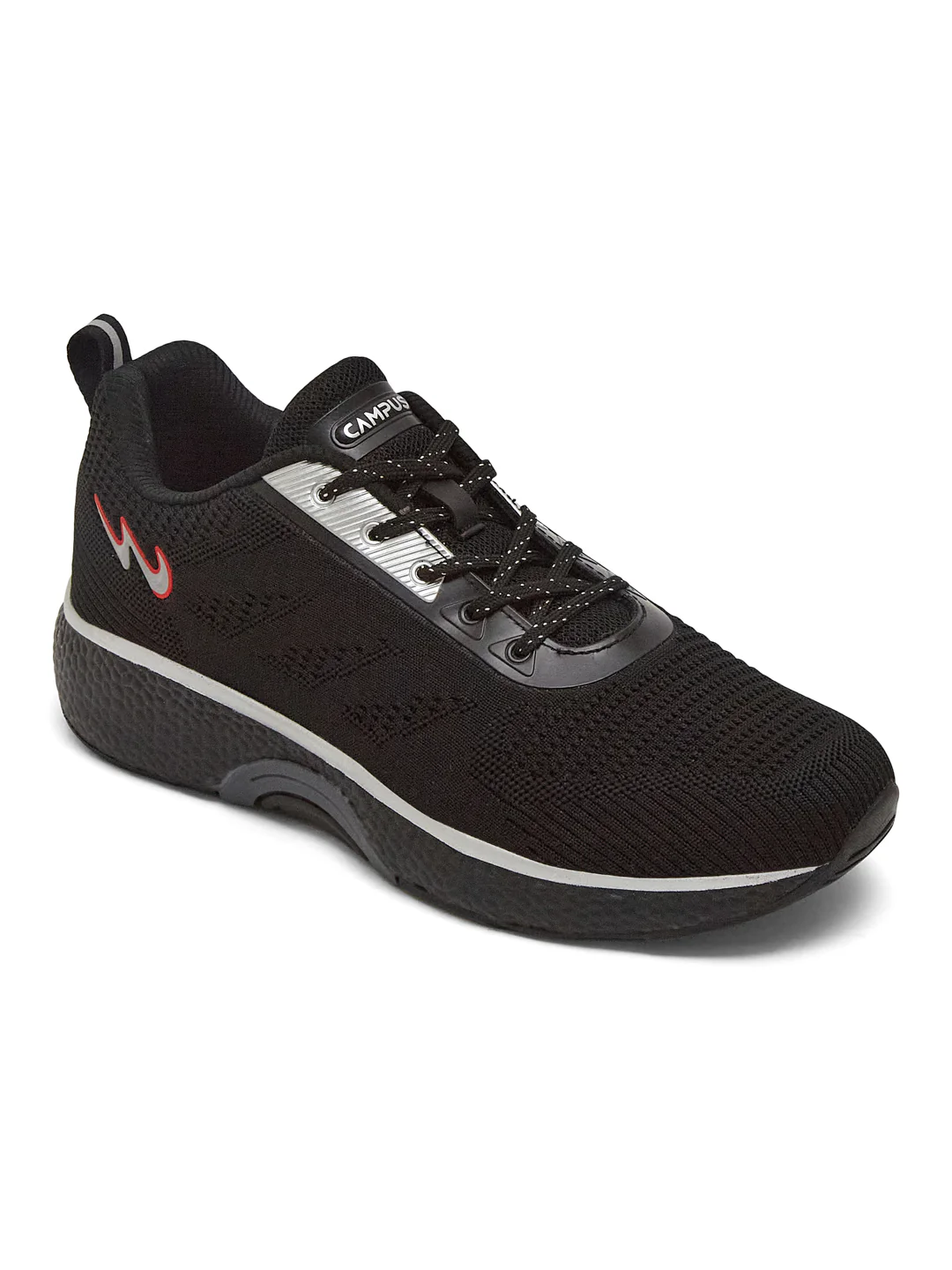 EMBER Black Men's Running Shoes - Image 3